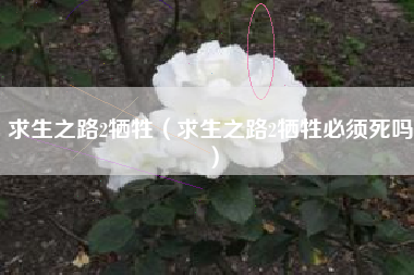 求生之路2牺牲（求生之路2牺牲必须死吗）