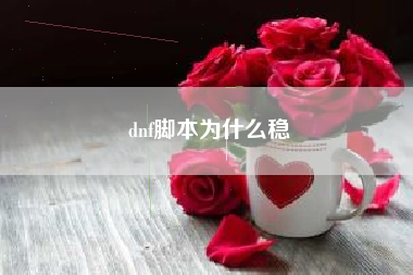 dnf脚本为什么稳