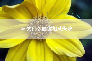 dnf为什么图像组成失败