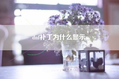 dnf补丁为什么显示x