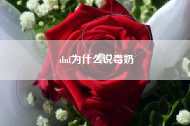 dnf为什么说毒奶