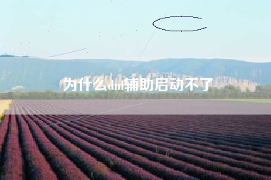 为什么dnf辅助启动不了