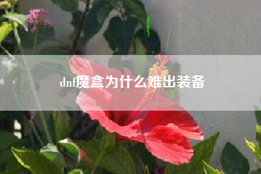 dnf魔盒为什么难出装备