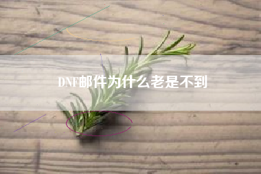 DNF邮件为什么老是不到